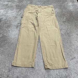 Columbia ROC Carpenter Pants Mens 36x32 Brown Straight Leg Cotton Outdoor Work